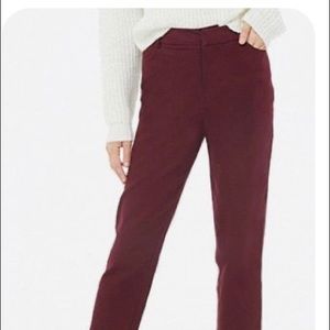 Forever 21 Maroon ankle pants (petite)